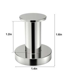 1/2 Pcs Strong Magnetic Hooks for Hanging Coats and Bags100Lbs Magnet Hook Heavy