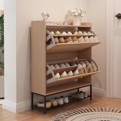 Shoe Storage Cabinet Shoe Organizer Entryway Closet Slim Shoe Rack Modern