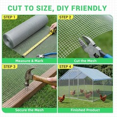 19 Gauge Hardware Cloth, 1/2 inch 48inch×100ft Chi