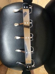 Wall Mounted Coat Rack, Five Heavy Duty Tri Hooks All Metal Construction , 2 pcs