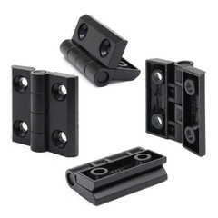 4 PCS 1010 Hinge 10 Series Aluminum Extrusion Slot Door Hinge Fits 1×1 Inch