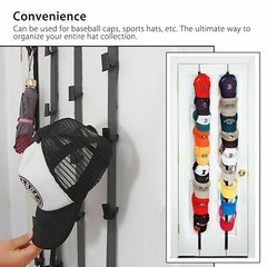 Cap Rack Closet Hanger Baseball Hat Door Holder Home Organizer Storage Hanger US