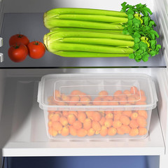 14 Quart Clear Latching Storage Containers – Set of 4 with Lids