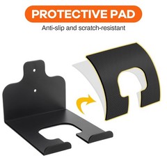 Wall-Mounted Garden Tool Hanger – 3 Pack for Weed Whackers, Trimmers & More