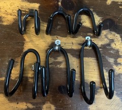 6 Pack Flexible Over The Seat Hard Hat Rack Holder for Vehicle Truck Car