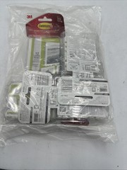 COMMAND (12-Pairs) 3M Damage Free Large Hanging Strip White 17206-12ES Lot Of 4
