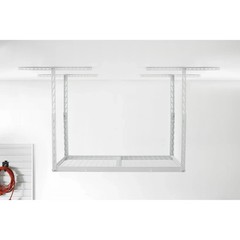 GLADIATOR OVERHEAD GEARLOFT STORAGE RACK 2 X 4 GALS24M1 HAMMERED WHITE
