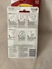 3M Command Damage Free Hanging Mini Hooks Clear 17006CLR ~ 6 Count X 3 Pack (18)