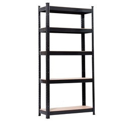 Shelf Garage Steel Metal Storage 5 Level Adjustab Organizer Furniture