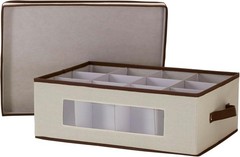 Vision China Mug and Tumbler Storage Box Chest