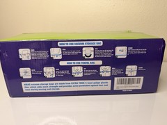 HIBAG Vacuum Storage Bags 20 Pack Space Saver Clear H Bag With Electric Pump