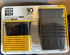 10 Pack Greenmade Viral Mini Storage Bins with Lids Stackable NEW!!!