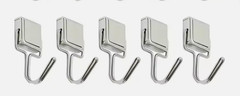 10/5/2 Pack Magnetic Hooks Heavy Duty, 10 lbs Strong Magnet Hooks – Multipurpose