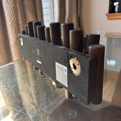 Umbra Wooden Picket Coat Jacket Wall Hanging Rail
