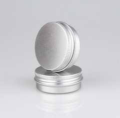 Aluminum Round Metal Tins,Storage Jar Candle Lip Balm Cosmetic Sample Containers
