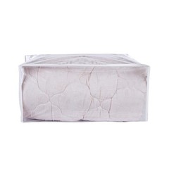 NUYKOUY Clear Vinyl Storage Bags with Zipper 24x20x11 Inches, 3Pack.