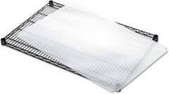 ALESW59SL3624 Plastic 36 In. X 24 In. Shelf Liners for Wire Shelving – Clear (4/