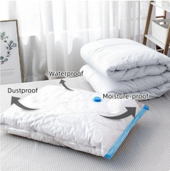 5Pack Vacuum Storage Bags Bedding Clothes Seal Travel Space Saver w/ Pump