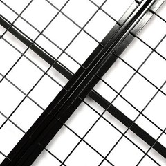 Garage Storage Racks Overhead Garage Ceiling Rack 3x 6FT Storage Rack BLACK
