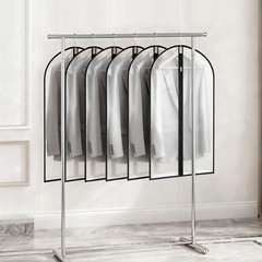 6 Pack Garment Bags 60 * 100Cm, 40In PEVA Translucent Garment Covers, Suit Stora