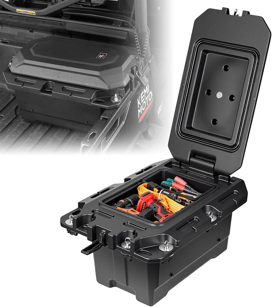 Waterproof UTV Storage Box 45.3L for Can-Am Defender & Commander 1000R/700