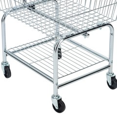 2-in-1 clothes hanger and storage rack