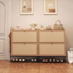 Shoe Storage Cabinet Shoe Organizer Entryway Closet Slim Shoe Rack Modern