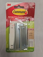 2 Pack 3M Command Universal Picture Hangers 5lb Damage Free Hanging Strips New