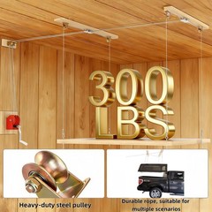 Overhead Garage Lifting Storage Rack, Garage Storage Lift, Garage Ceiling Hoi…