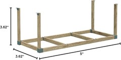 Ceiling Storage Kit 48″ W x 96″ D Plastic Heavyweight Gray