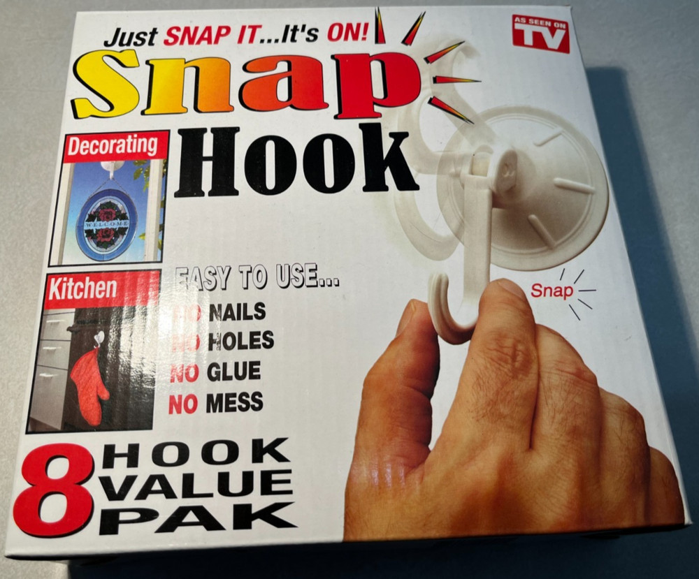 Snap Hook 7 Piece Value Pack Pak 4 Large & 3 Small – Very good condition