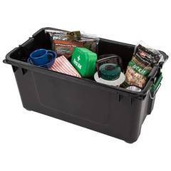 IRIS Storage Bin 21 Gal Plastic Heavy Duty Stackable Lockable Weatherproof Tote