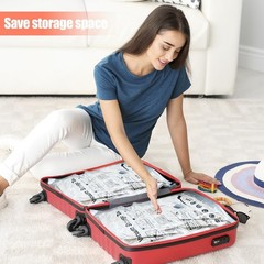 Vacuum Storage Bags, Space Saver Bags, Compression for Comforters and Blankets,