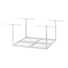 GLADIATOR OVERHEAD GEARLOFT STORAGE RACK 2 X 4 GALS24M1 HAMMERED WHITE