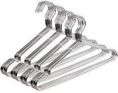 40 Pack Wire Coat Hangers Stainless Steel Heavy Duty Metal Clothes Suit Hanger
