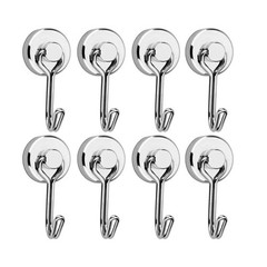 8 Pack Swivel Swing Magnetic Hook 30LBS Heavy Duty Magnetic Hooks Strong Magnet