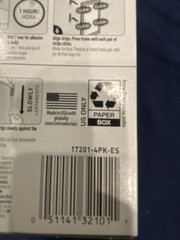 3M Command Medium Picture Hanging Strips Holds 10 lb 3 Packs 4 Pairs Per Pack