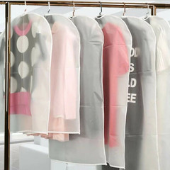 4× Garment Bags Clear Zipper Clothes Cover Closet Storage Bag For Coat Jacket US