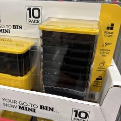 Last Units 🔥10 Pack Greenmade Mini Bins with Lids Stackable