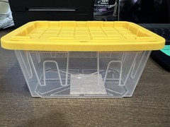Lowe’s Teeny Tiny Tote ~ Clear Mini Commander Storage Container With Lid
