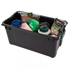 IRIS Storage Bin 21 Gal Plastic Heavy Duty Stackable Lockable Weatherproof Tote