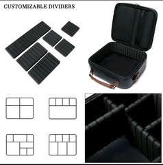Electronics Travel Organizer Large Electronic Accessories Cable Leather Case