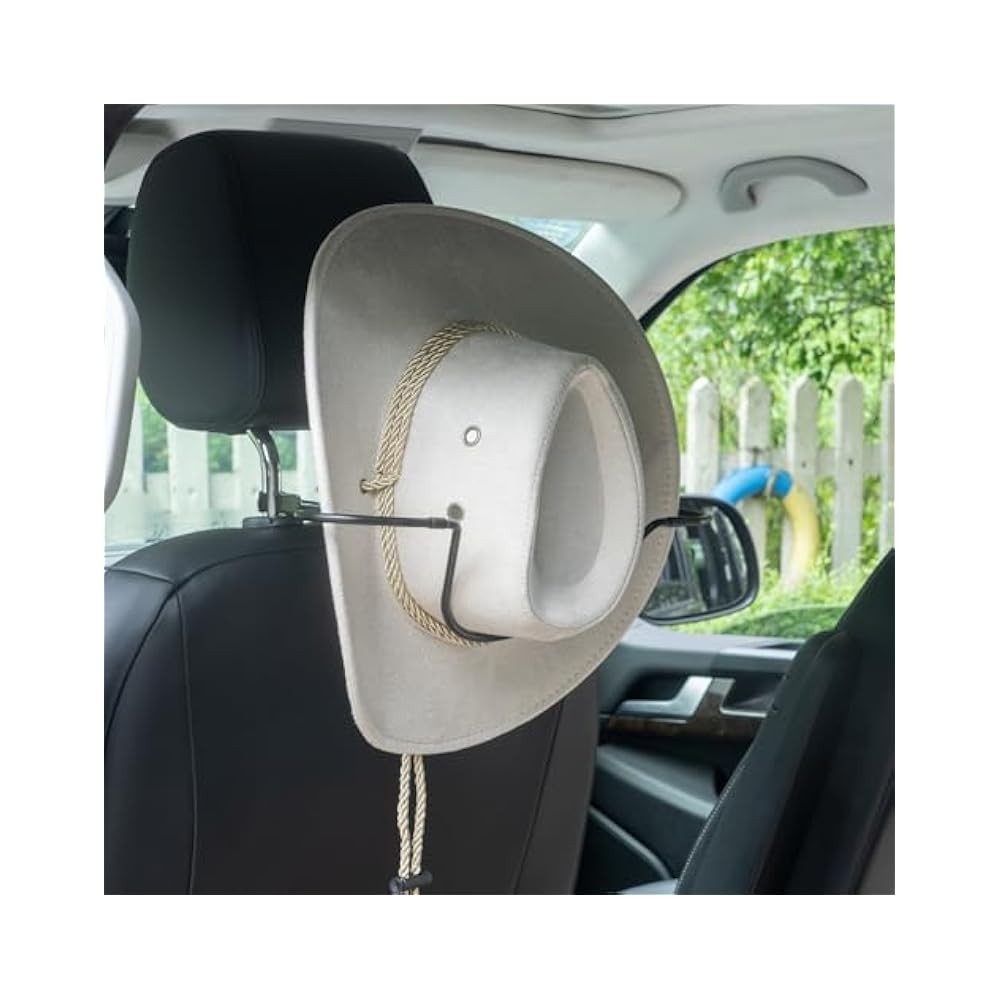 Vehicle Interior Hat Storage, Protects Brim, Holds Jackets & More
