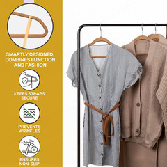 50 Pack New Premium Quality Velvet Hangers Ultra Thin Non Slip Adult Felt Space