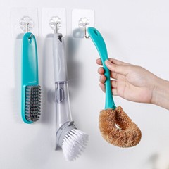 10/20/30/40 PCS Adhesive Sticky Hooks Heavy Duty Wall Door Seamless Hook Hangers