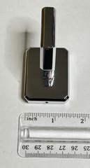 Restoration Hardware Regent Single Hook Polished Chrome Small NEW $48