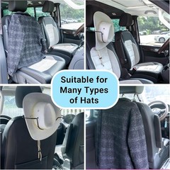 Yuoyar Cowboy Hat Holder for SUV and Car – Maintain Hat Shape – Truck Accessorie