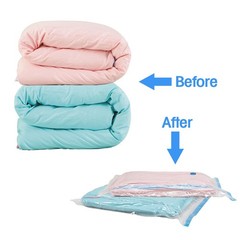 Jumbo Vacuum Storage Bags Space Saver for Clothes Travel Compression Seal Bags