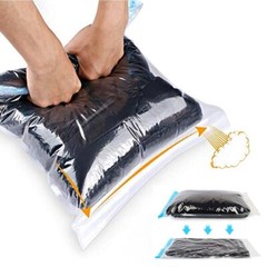 ALMING Compression Bags – Travel Essentials 12 Pack Space Saver No Vacuum or …