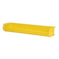 Akro-Mils 30320Blue Hang & Stack Storage Bin, Plastic, Blue, 6 In H, 33 In W, 8